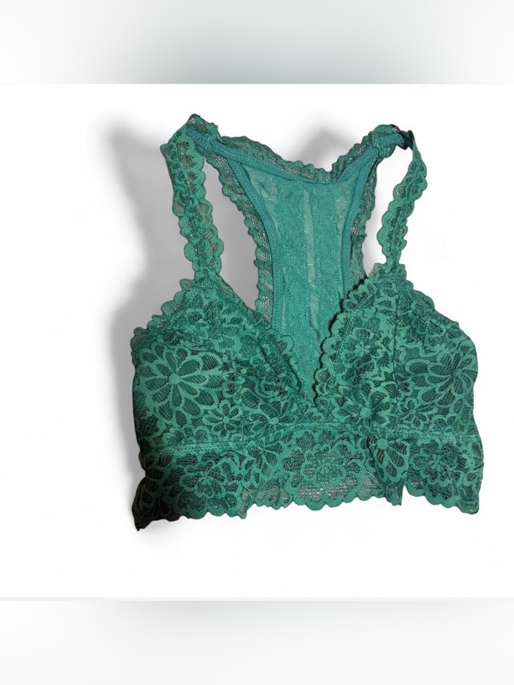 Aerie Lace Bralette - Teal